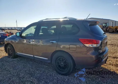 2015 Nissan Pathfinder S z USA, uszkodzony, nr VIN 5N1AR2MN2FC604793